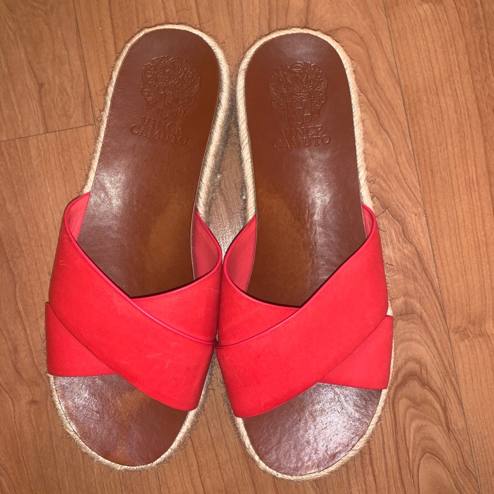 Orange Vince Camuto Sandals